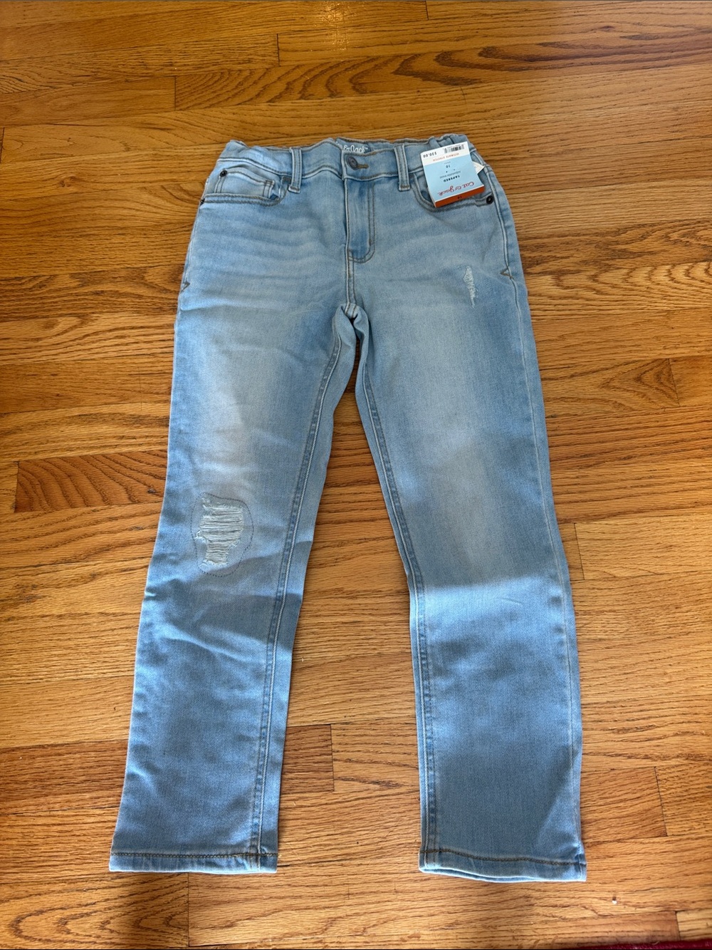 Cat & Jack Light Blue Distressed Kids' Jeans